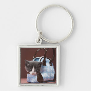 Llavero Gatito en bolso