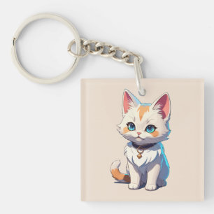 Llavero Gatito Kawaii con Encanto Felino