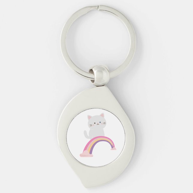 Llavero Gatito lindo  (Anverso)