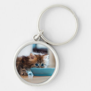 Llavero Gatito persa joven