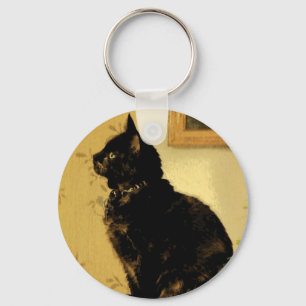 Llavero Gatito pintado