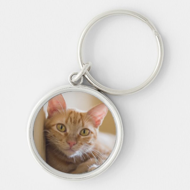 Llavero Gatito que miente en el sofá (Frente)