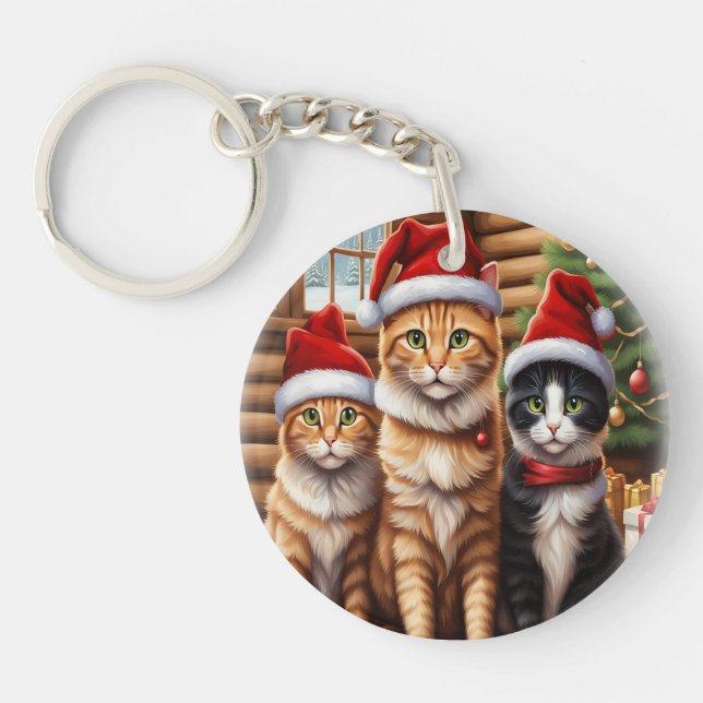 Llavero Gatitos Adorables (Frente)