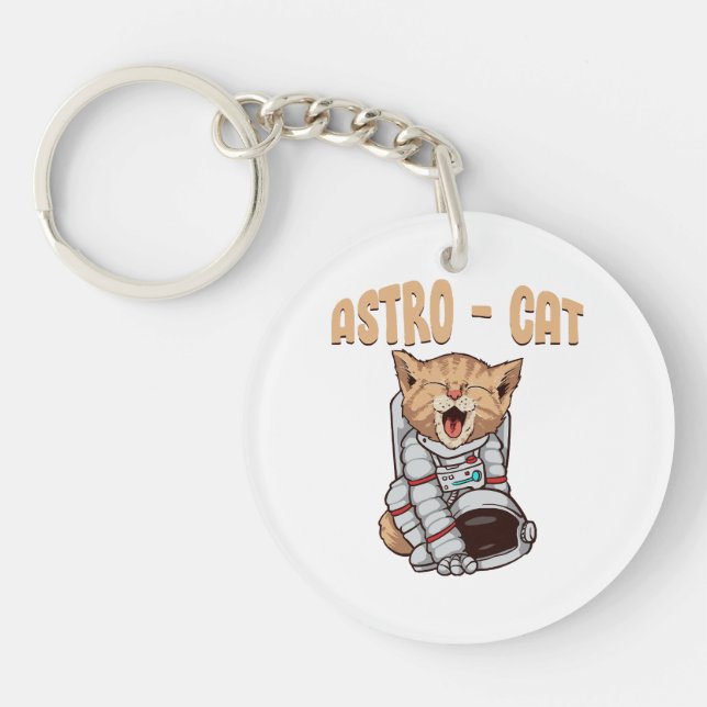 Llavero Gato Astro (Frente)
