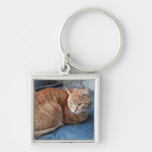Llavero Gato Beige
