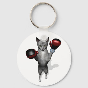 Llavero Gato Boxer