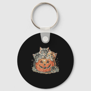 Llavero Gato de calabaza de la temporada soky del gato de