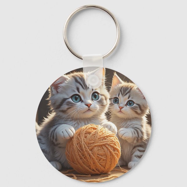 Llavero Gato de corte (Anverso)