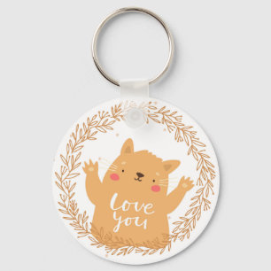 Llavero Gato de corte