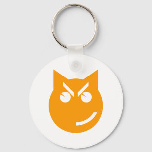 Llavero Gato de Emoji sonriente