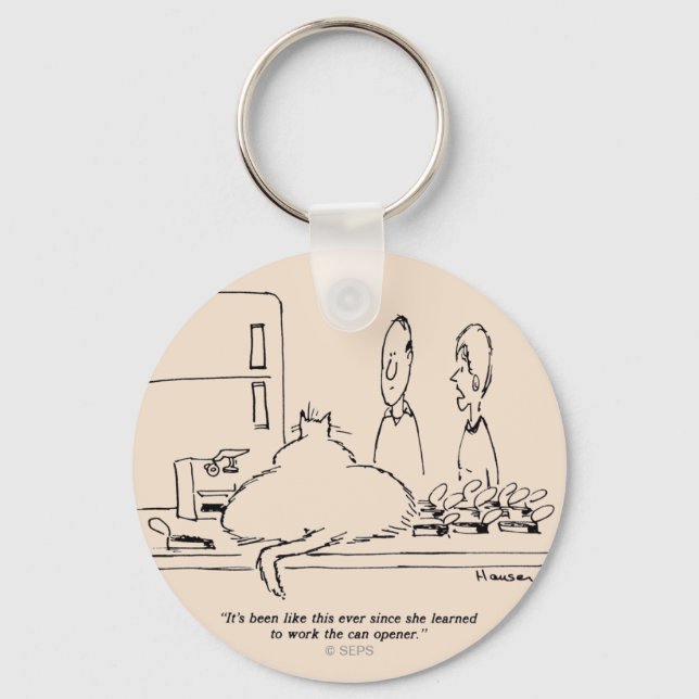 Llavero Gato de grasa (Anverso)