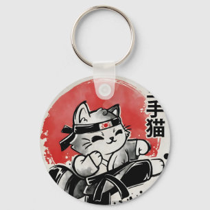 Llavero Gato de Karate