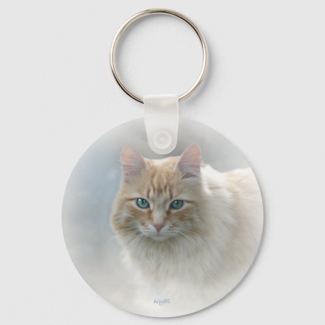 Llavero Gato de ojos brillantes AH2010 (Anverso)