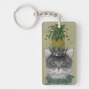 Llavero Gato de piña