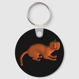 Llavero Gato de tigre de Halloween