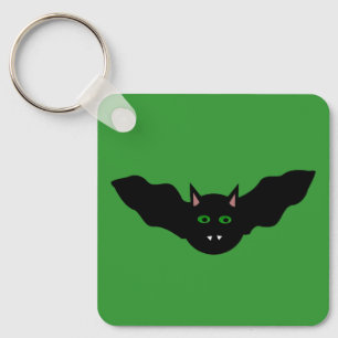 Llavero Gato de vampiro frente al Personalizado de Bat Hal