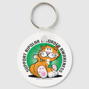Llavero Gato del desorden bipolar