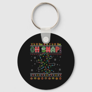 Llavero Gato Divertido Oh Snap Suéter Feo De Navidad Pijam