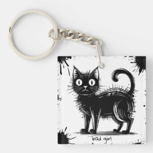 Llavero Gato Doodle