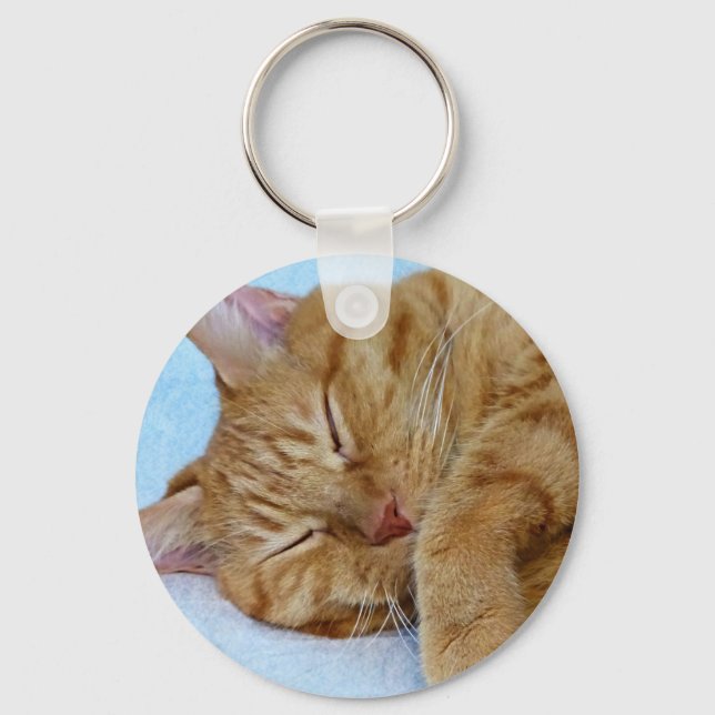 Llavero Gato durmiente (Anverso)