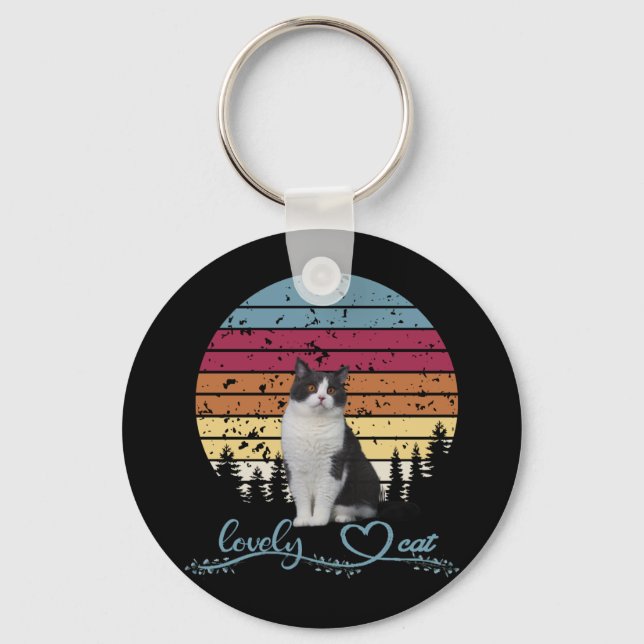 Llavero Gato encantador (Anverso)