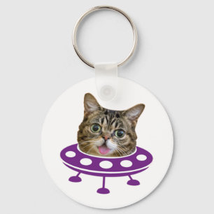 Llavero Gato Espacial