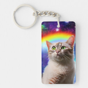 Llavero Gato espacial