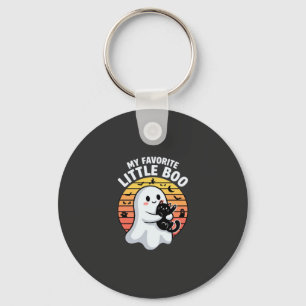 Llavero Gato Fantasma de Halloween Little Boo