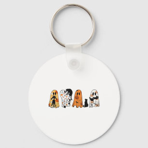 Llavero Gato fantasma Halloween Fantasma Gato negro tempor