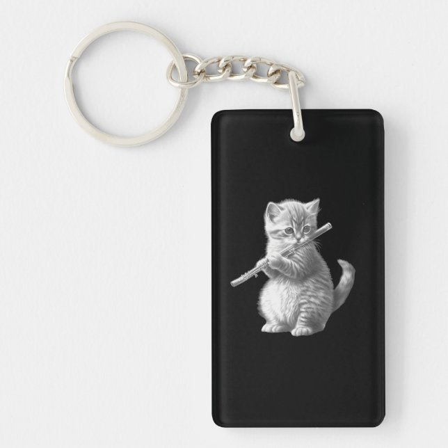 Llavero Gato fluido (Frente)