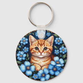 Llavero Gato Genciana Encantador