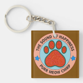 Llavero gato gracioso