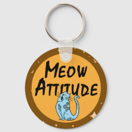 Llavero gato gracioso