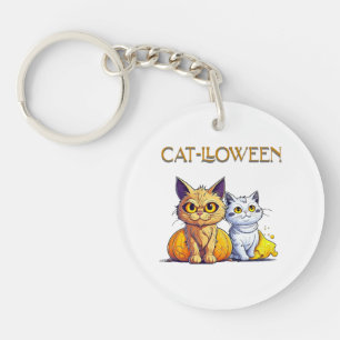 Llavero Gato Halloween 