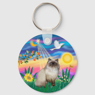 Llavero Gato Himalayo de Punta de Chocolate - Crepúsculo