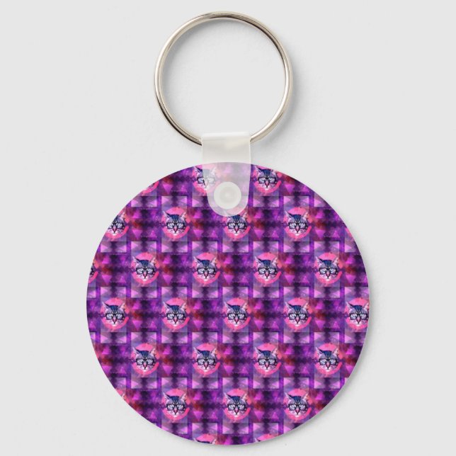 Llavero gato iluminado (Anverso)