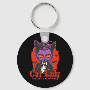 Llavero Gato Lady Halloween Femindless Cat Ladies H
