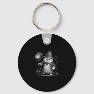 Llavero gato mago magia fantasía divertido vintage tabby m