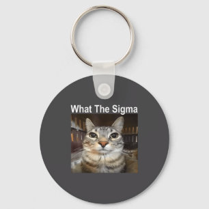 Llavero Gato Meme Divertido ¿Qué es el Sigma Cita de Meme 