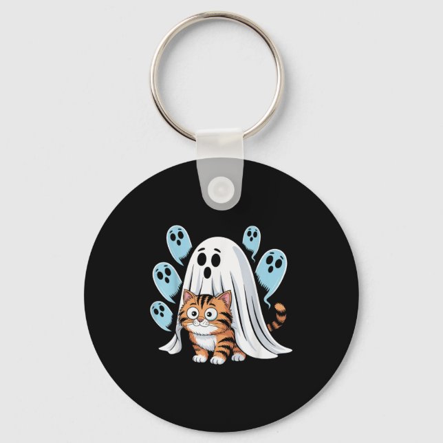Llavero Gato Meme Divertido Soky Halloween Gatito  (Anverso)