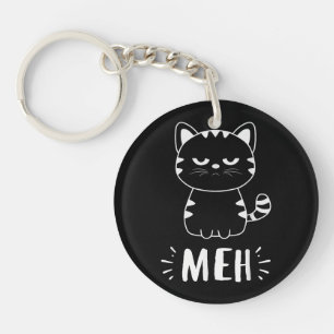 Llavero Gato Meowy Amantes A Las Mujeres Chicas Meh Cat - 