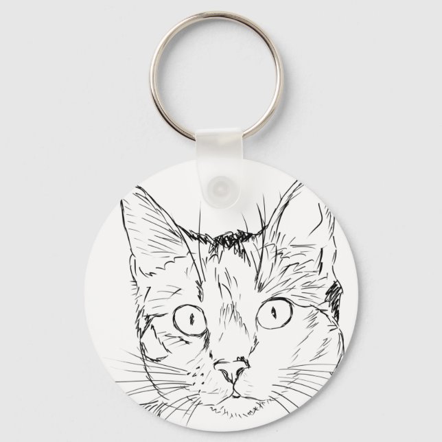 Llavero Gato mimoso (Anverso)