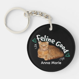 Llavero Gato Naranja - Buen Chiste Felino
