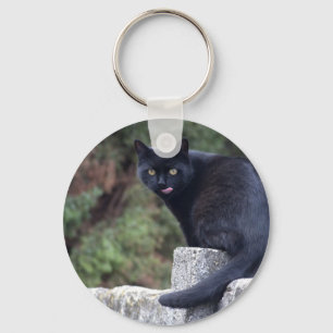 Llavero Gato negro