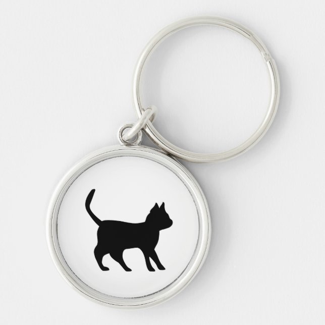 Llavero Gato negro (Frente)