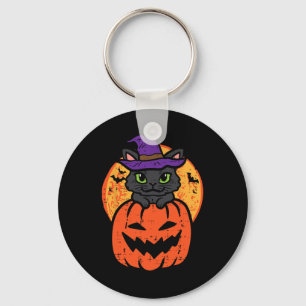 Llavero Gato Negro De Halloween En Chicas De Disfraces De