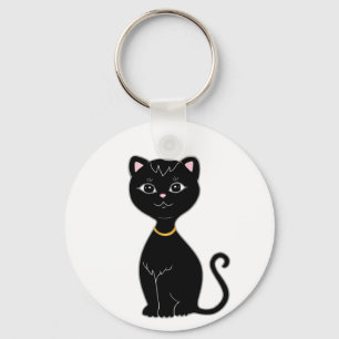 Llavero Gato negro lindo