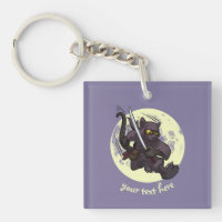 Gato Negro Ninja Katana Espadas Patada Voladora Di