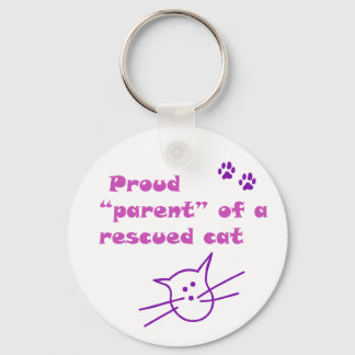 Llavero gato orgulloso