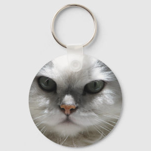 Llavero Gato persa de Chinchilla